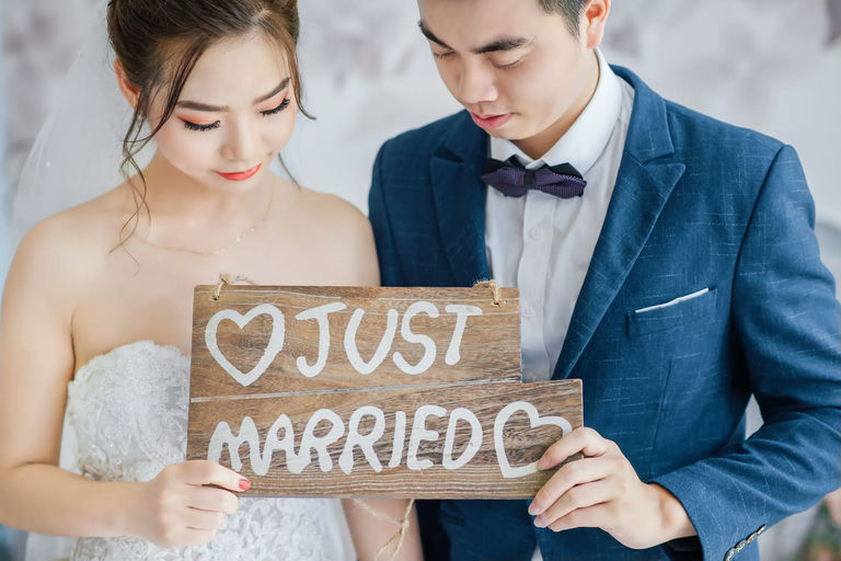just married gifts