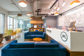 91Springboard coworking space in HITEC City, Hyderabad