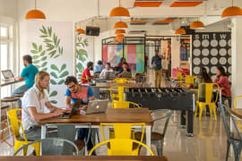 91Springboard coworking space in Santa Inez, Goa
