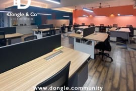 Dongle & Co coworking space in Indiranagar, Bangalore
