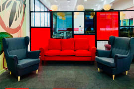 Hustlehub coworking space in HSR Layout, Bangalore