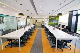 QO SPACE coworking space in Gomti Nagar, Lucknow