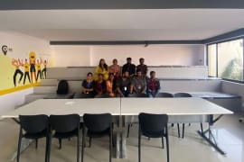 The Cowork Spaces coworking space in Benz Circle, Vijayawada