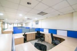 The Viral Party coworking space in Okhla, Delhi
