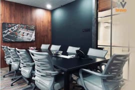 Workbravo coworking space in Park Street area, Kolkata