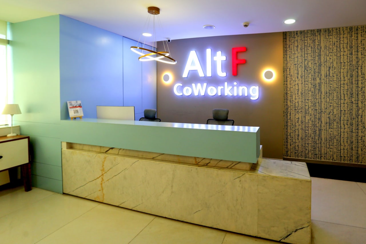 AltF Coworking coworking space in M G Road, Gurgaon