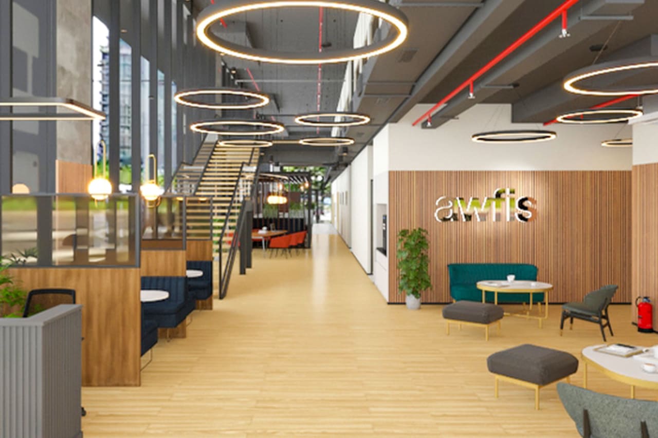 Awfis coworking space in Financial District, Hyderabad