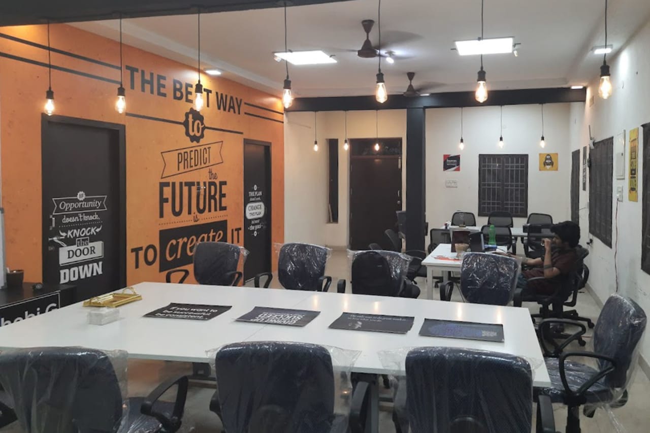 Founder's Den coworking space in Valasaravakkam, Chennai