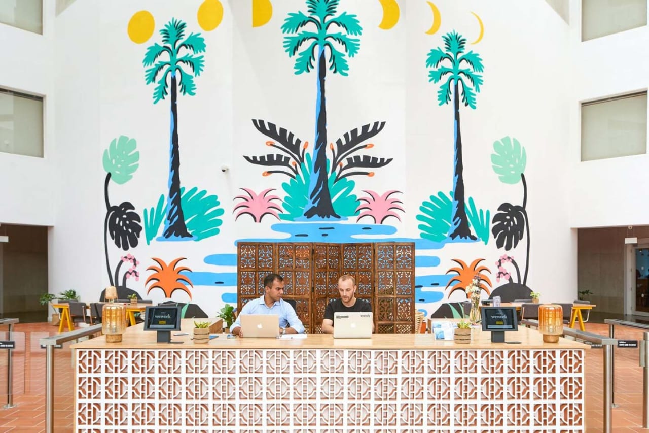 WeWork coworking space in Andheri East, Mumbai