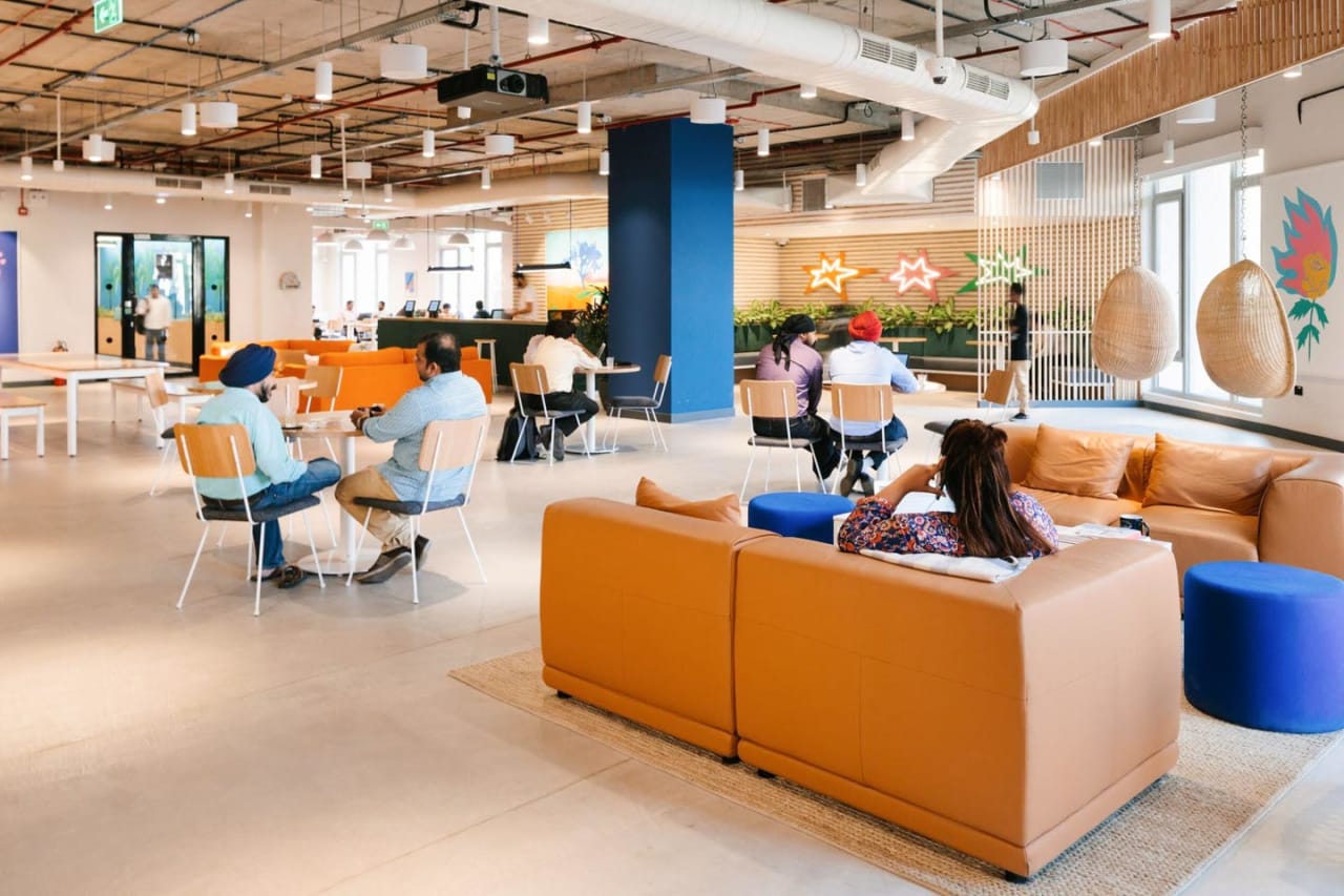 WeWork coworking space in Magarpatta, Pune