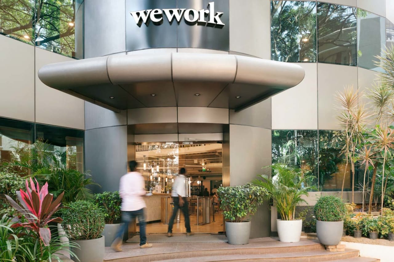 WeWork virtual office in Koramangala, Bangalore