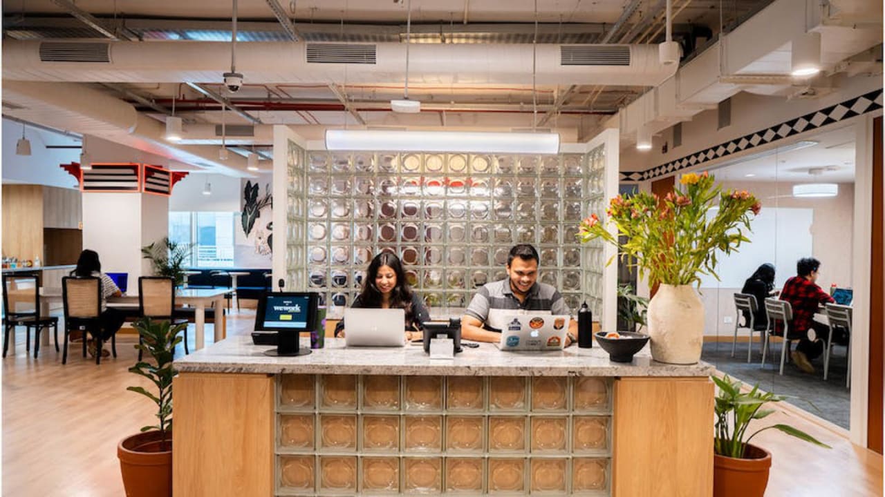 WeWork virtual office in Domlur, Bangalore