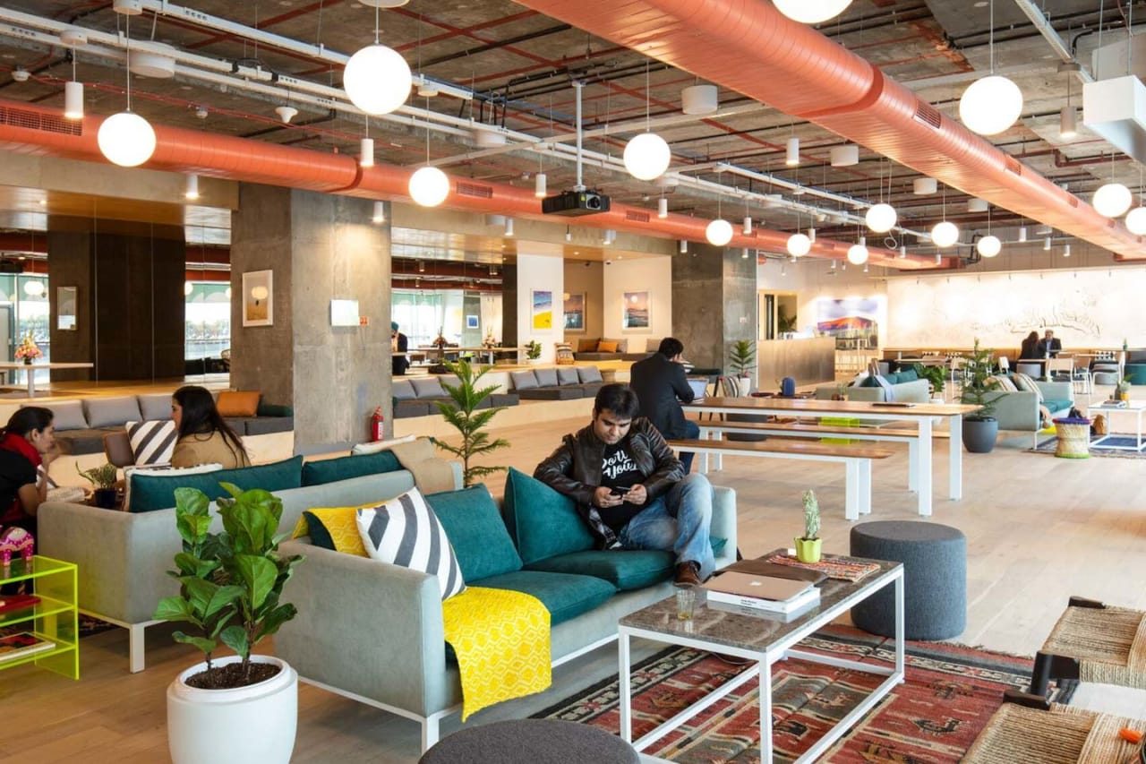 WeWork coworking space in Golf Course Road, Gurgaon