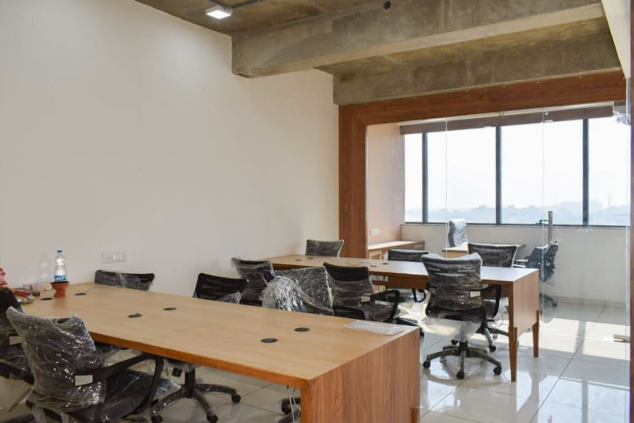 WORKZONE coworking space in Makarba, Ahmedabad