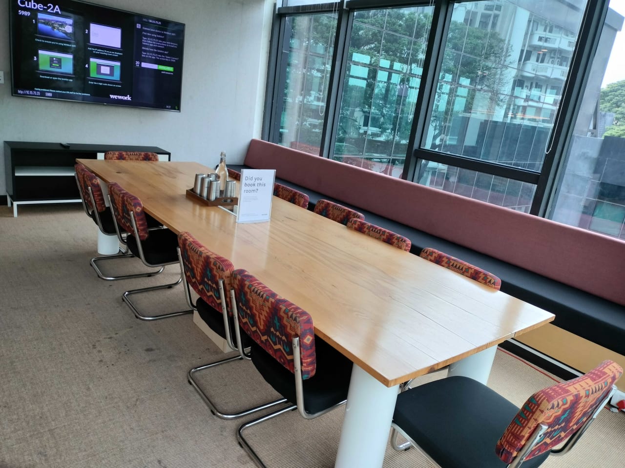 WeWork meeting rooms in Koramangala, Bangalore