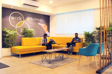 IndiQube coworking space in Koramangala, Bangalore