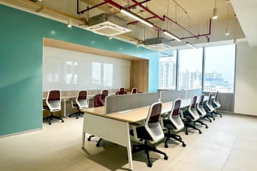 Whizdom Club coworking space in Golf Course Road, Gurgaon