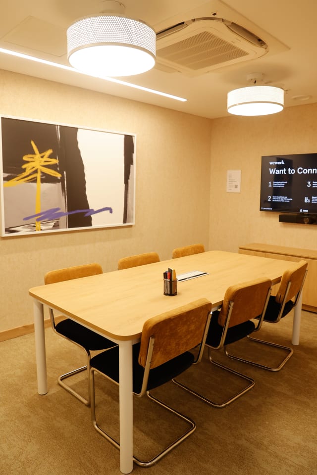 WeWork conference rooms in Baner, Pune
