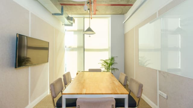 WeWork conference rooms in Magarpatta, Pune