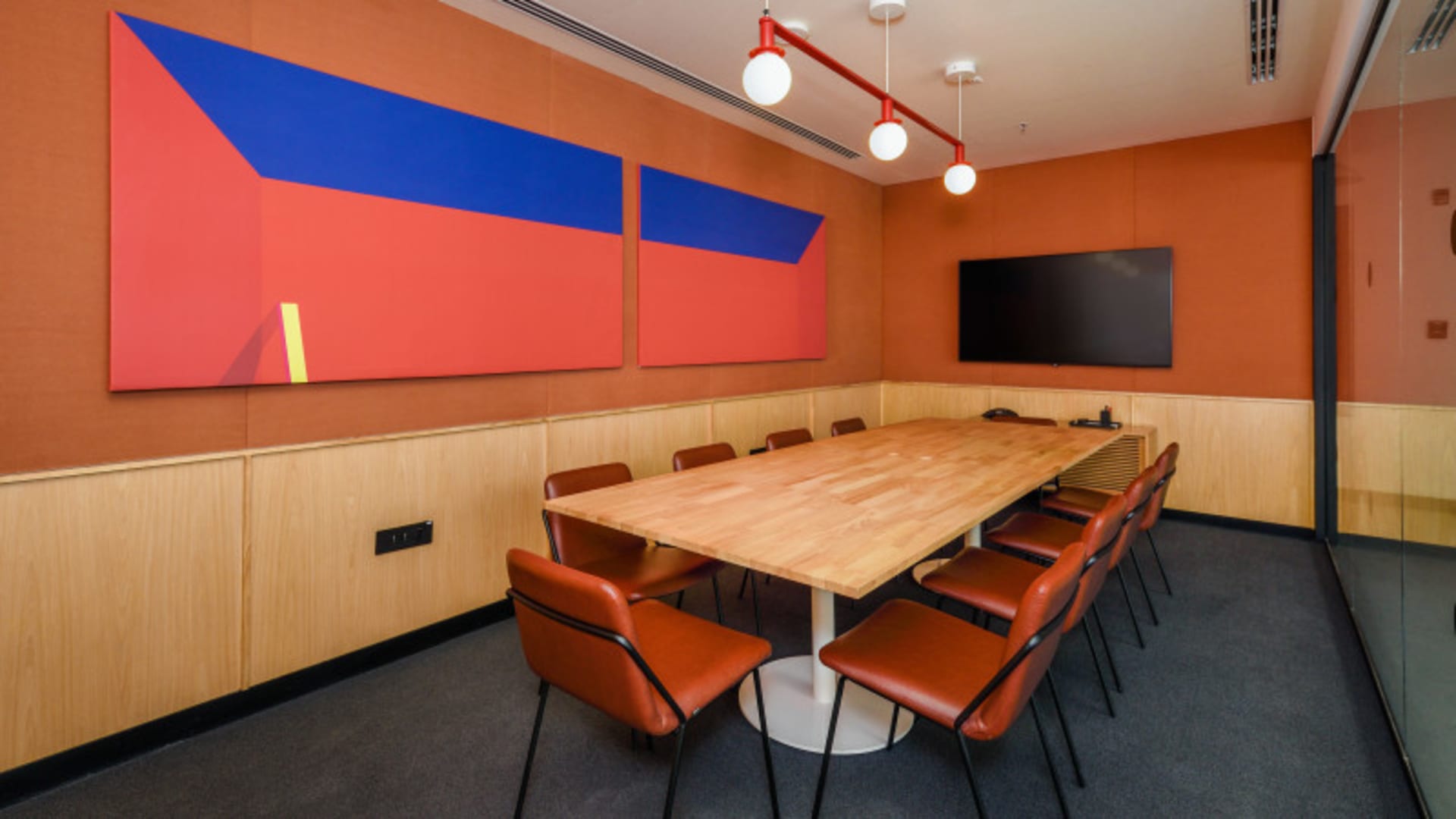 WeWork conference rooms in Bellandur, Bangalore
