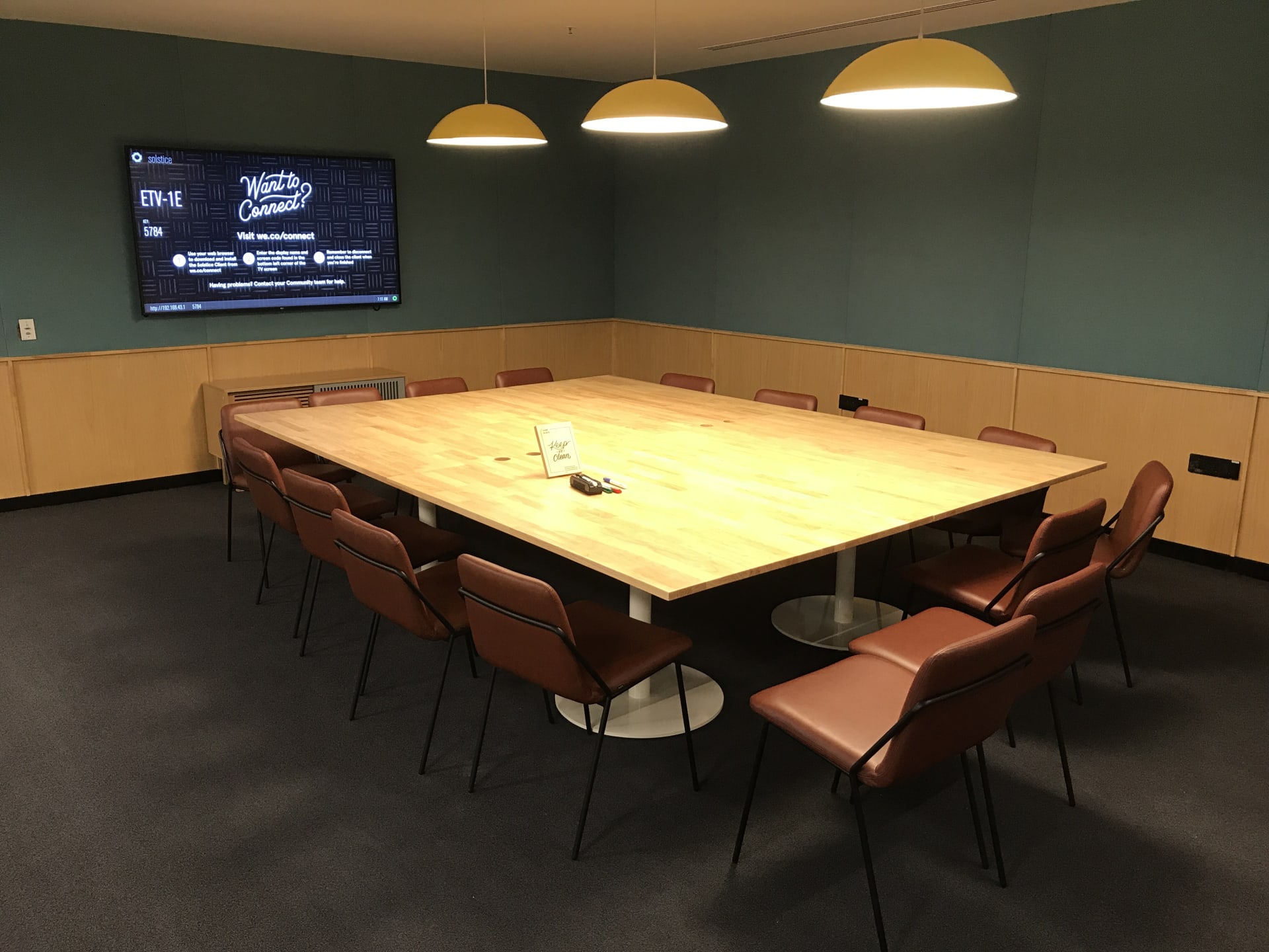 WeWork conference rooms in Bellandur, Bangalore