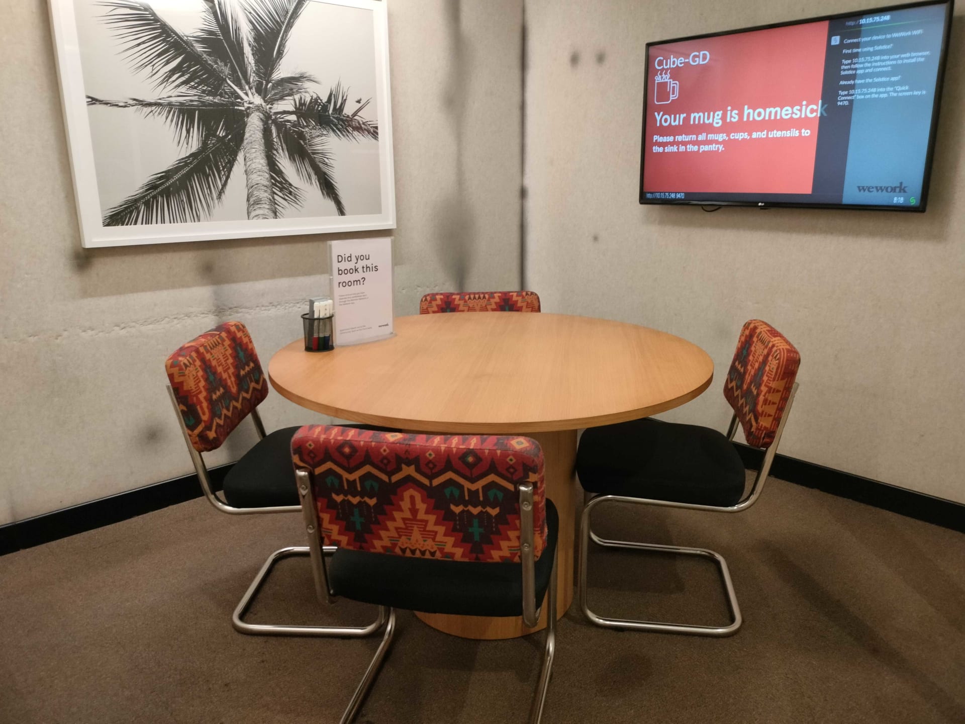 WeWork board rooms in Koramangala, Bangalore