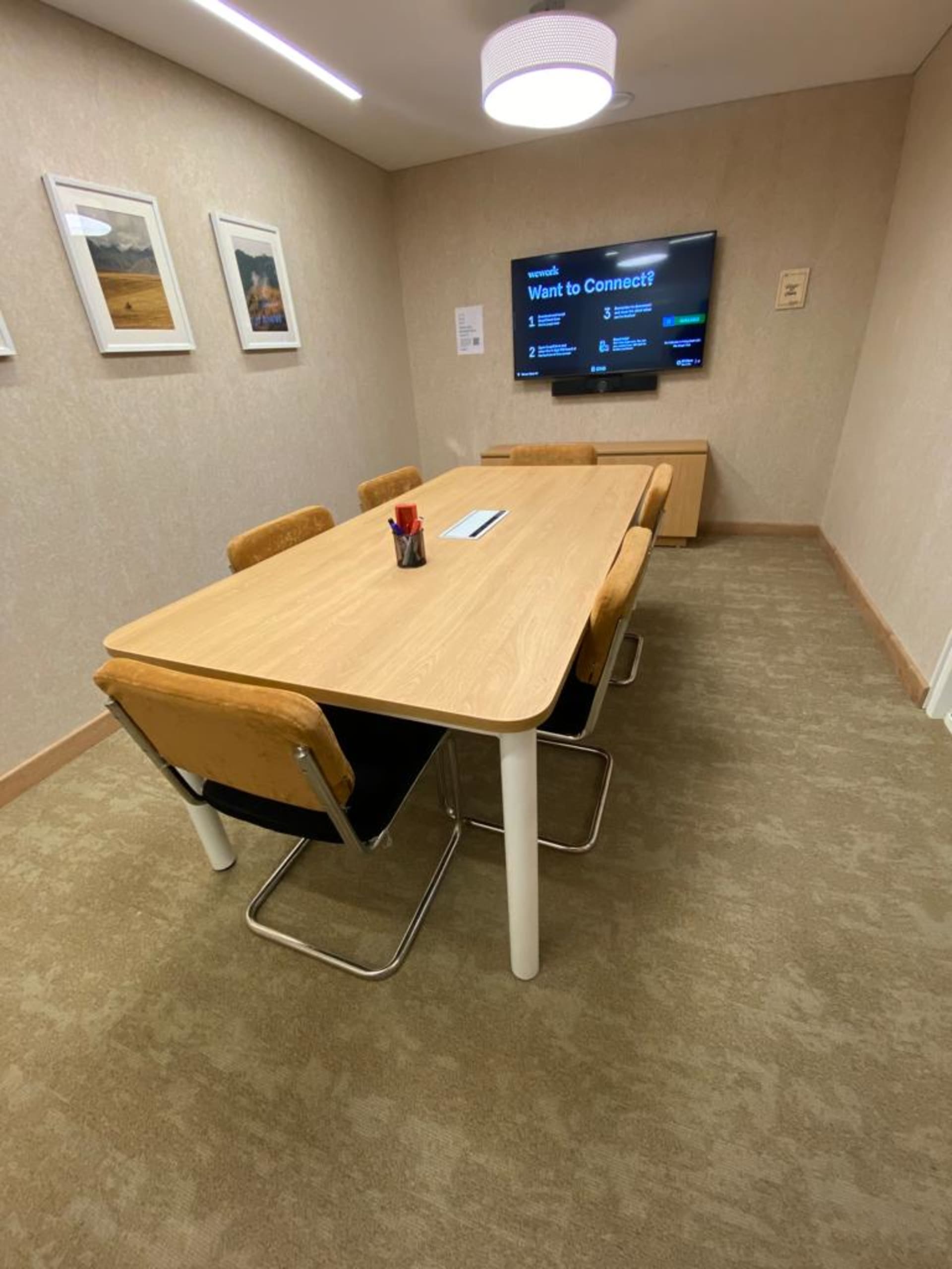 WeWork board rooms in Baner, Pune