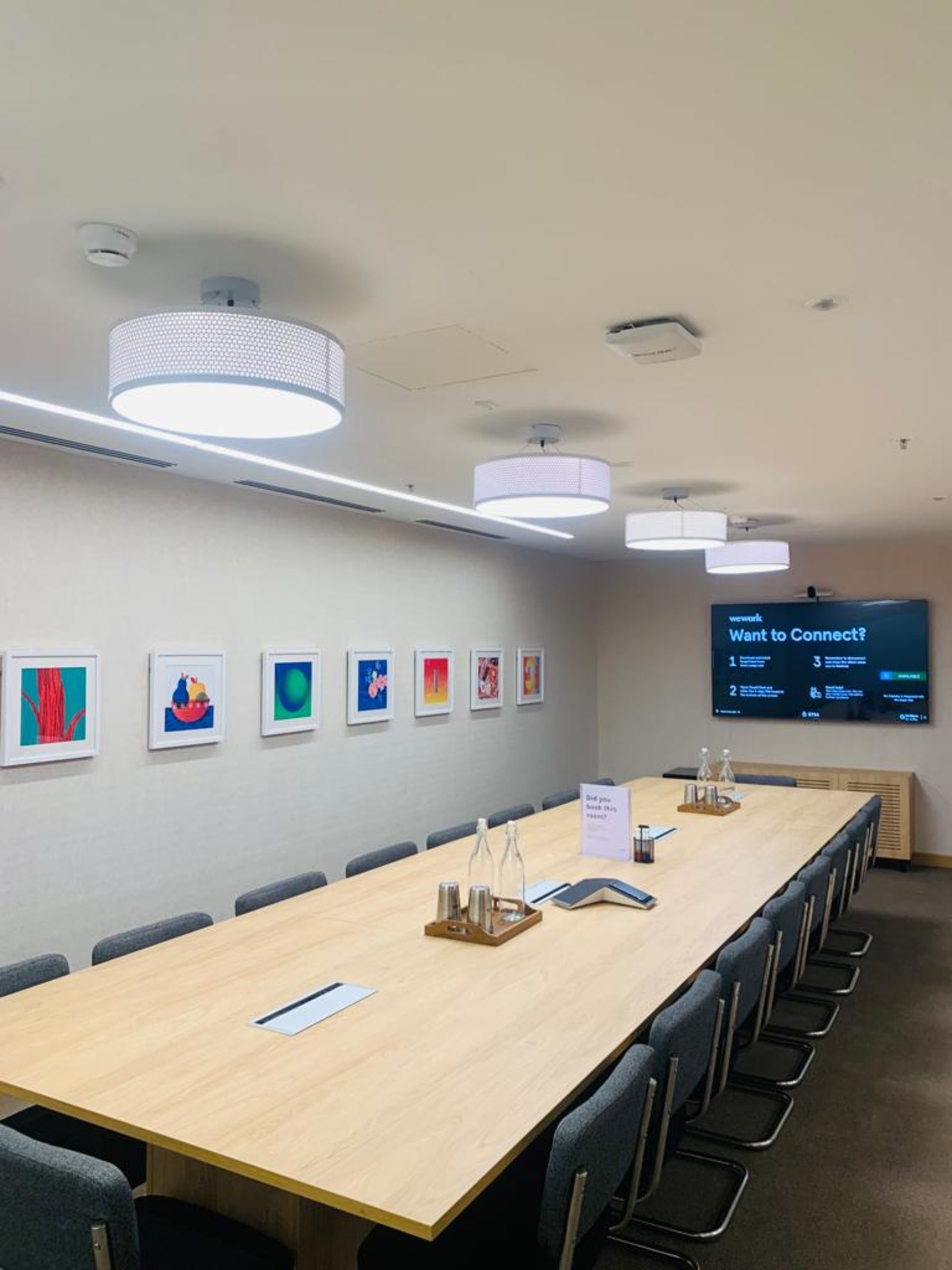 WeWork conference rooms in HITEC City, Hyderabad