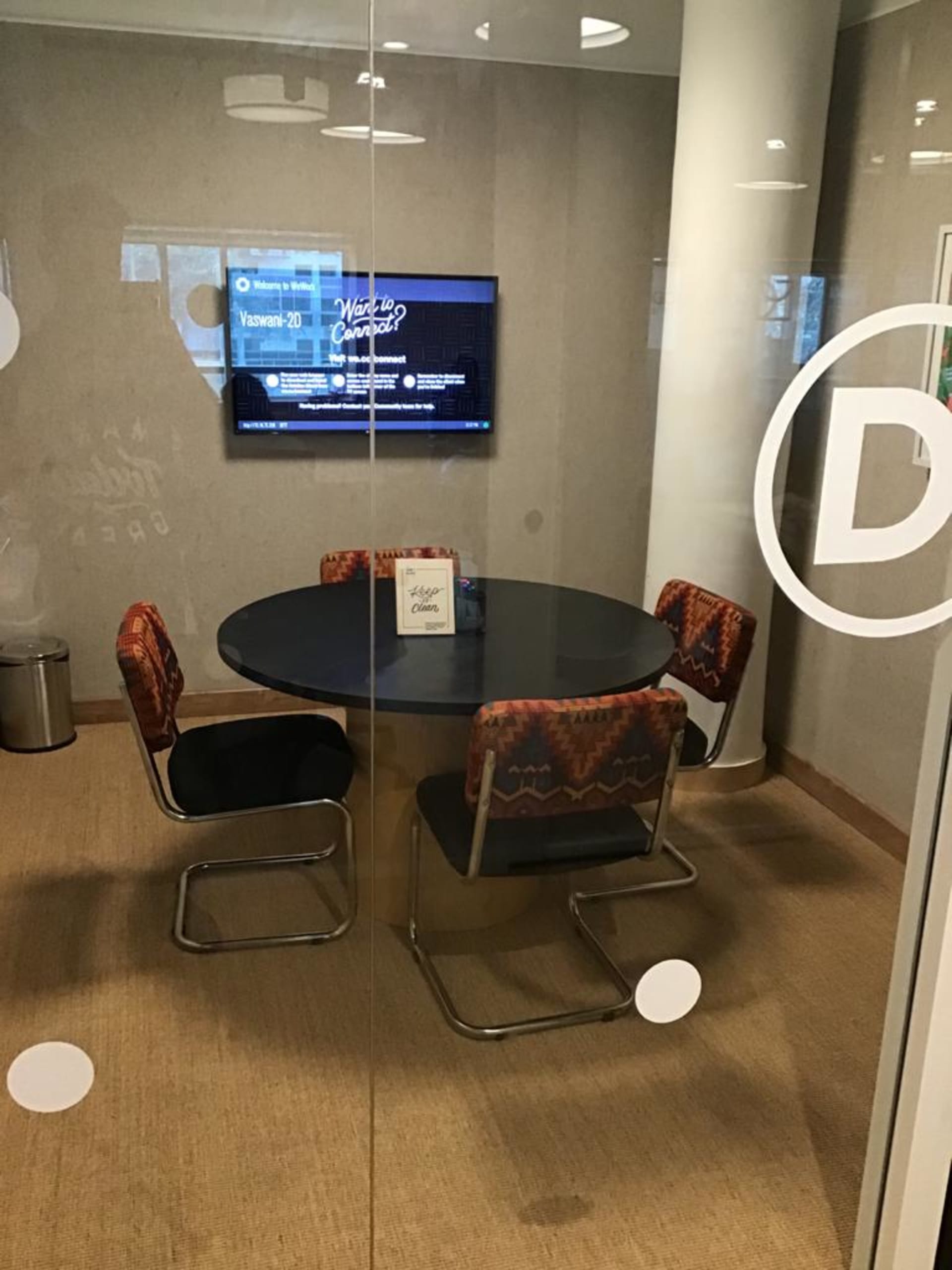 WeWork conference rooms in Worli, Mumbai