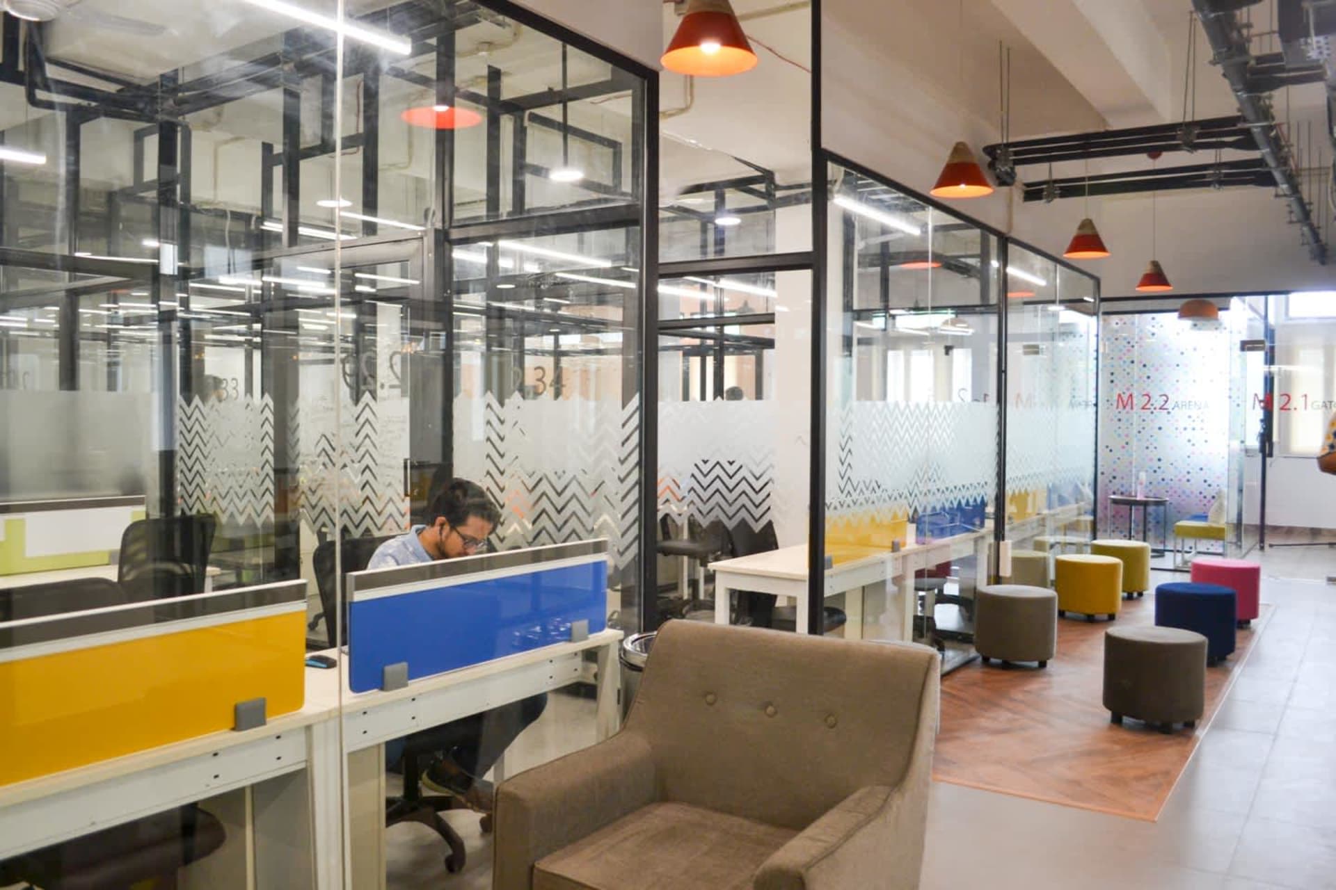 91Springboard coworking space in Jhandewalan, Delhi