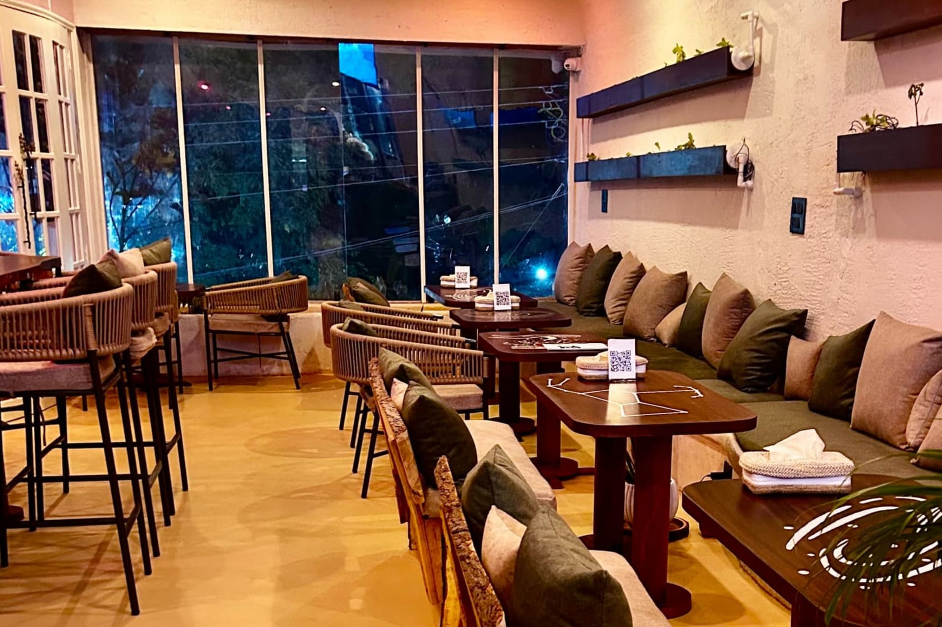 Agama Café in Delhi
