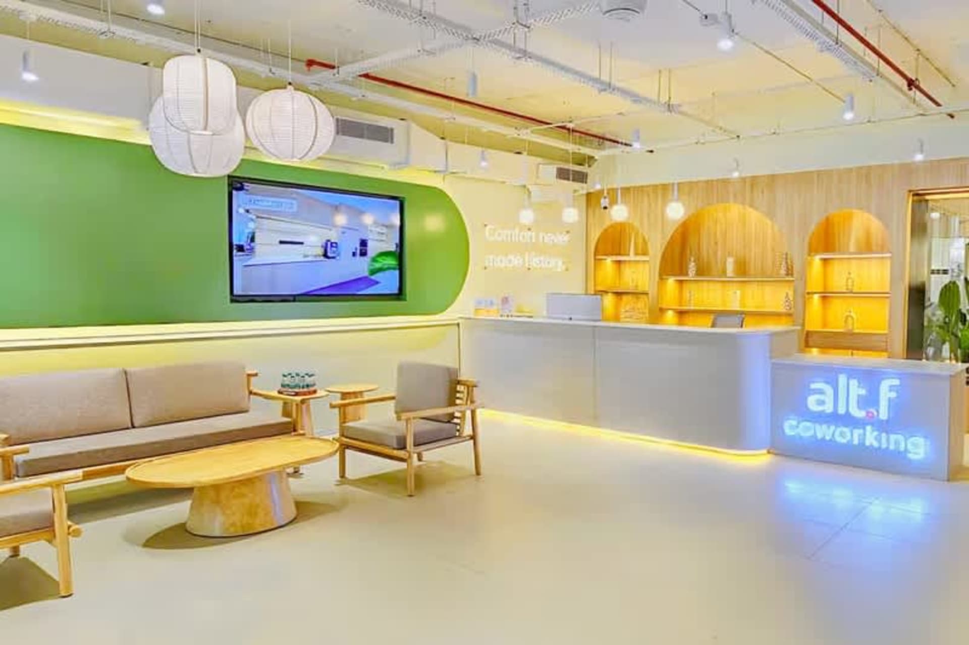 alt.f Coworking coworking space in Financial District, Hyderabad