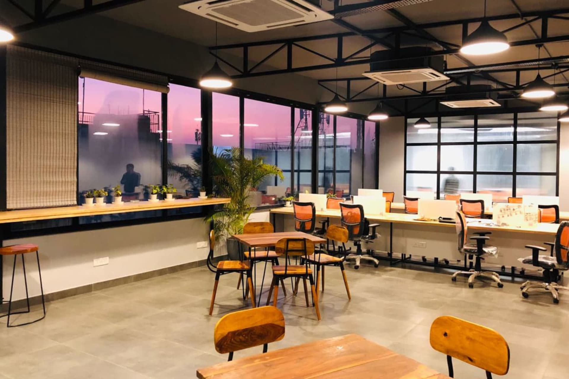 AtWork coworking space in Jhandewalan, Delhi