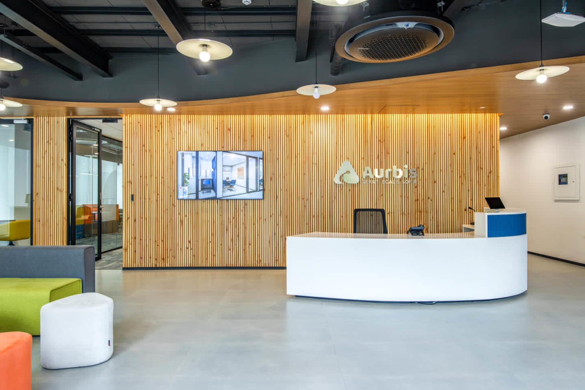 Aurbis ORR coworking space in Bellandur, Bangalore
