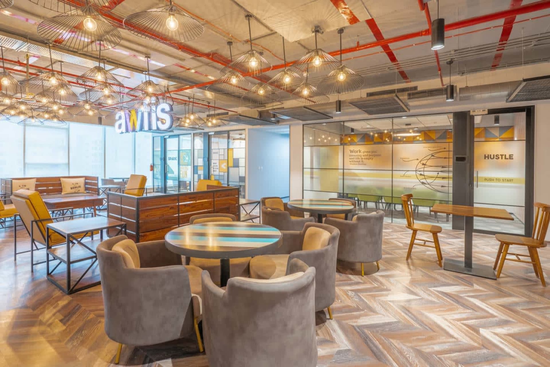 Awfis coworking space in Ambli, Ahmedabad