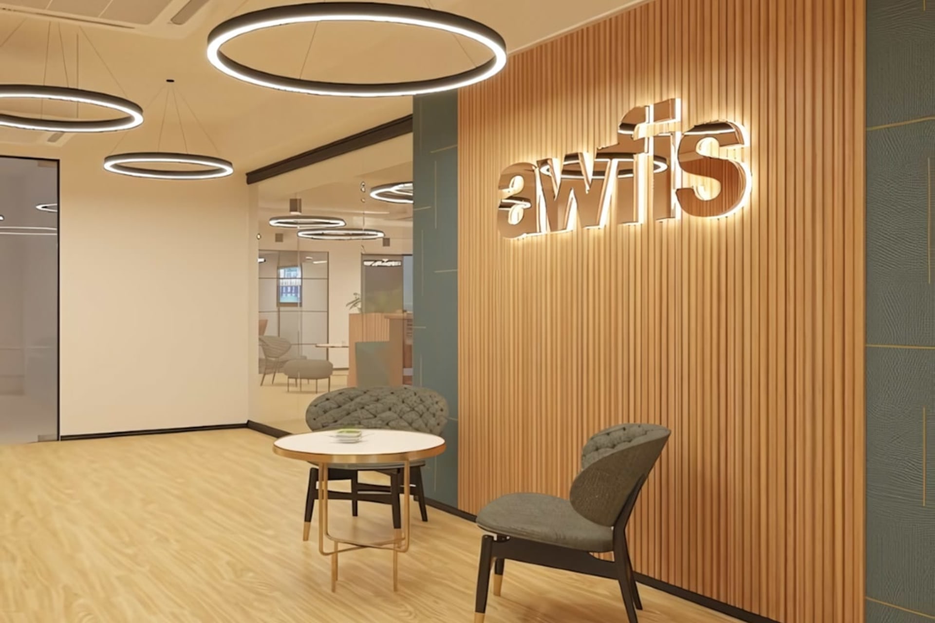 Awfis coworking space in Thaltej, Ahmedabad
