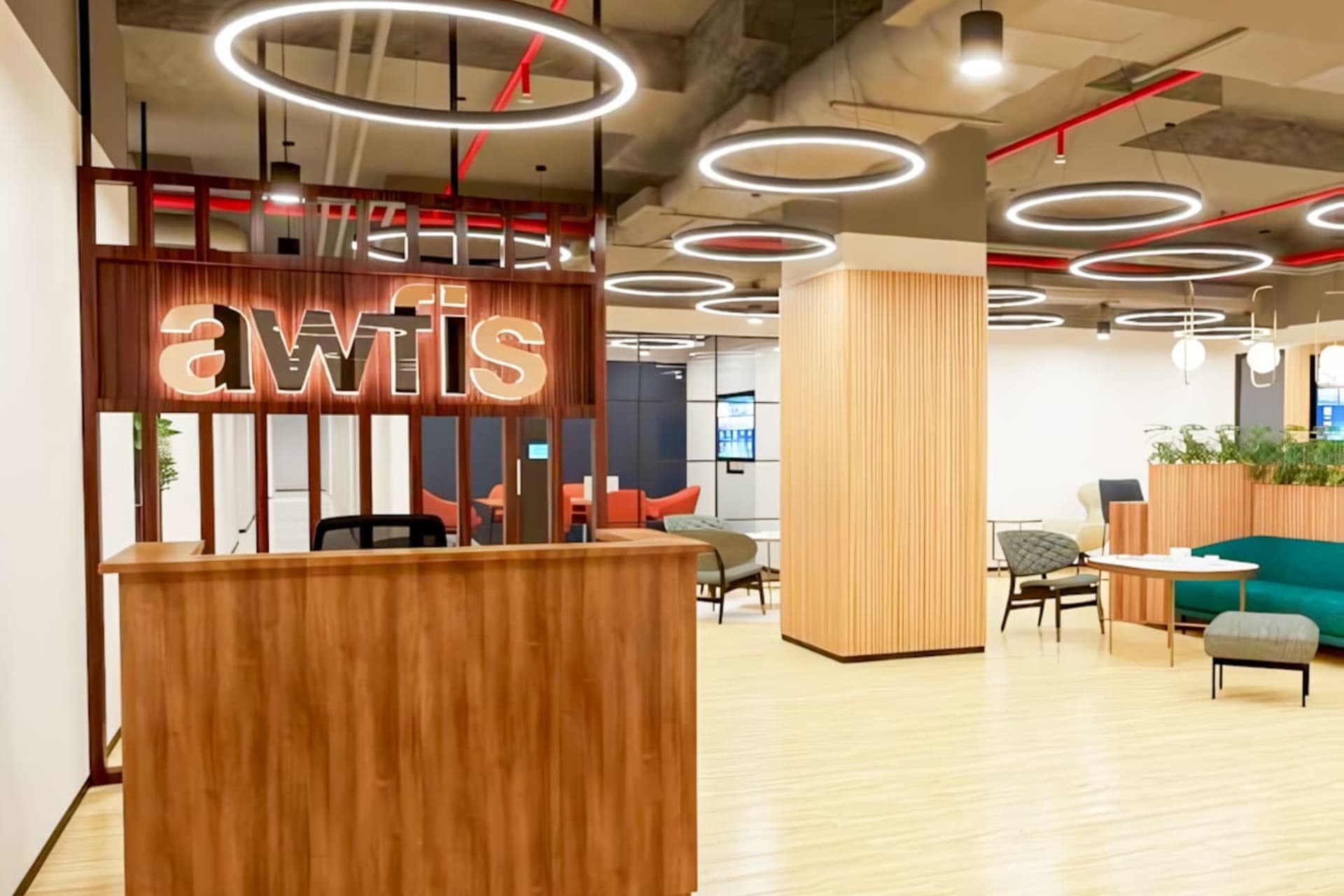 Awfis coworking space in Financial District, Hyderabad