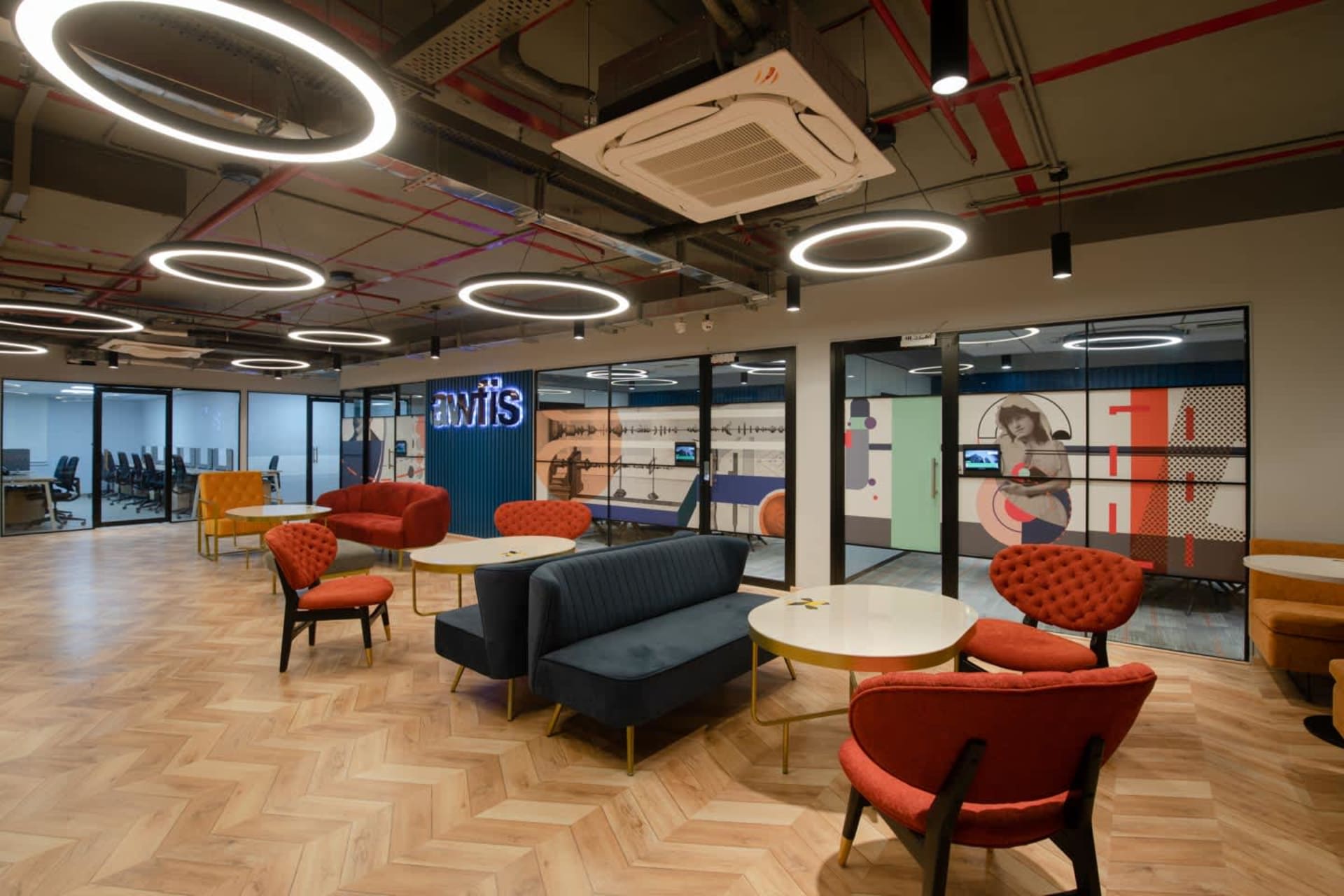 Awfis coworking space in Gachibowli, Hyderabad