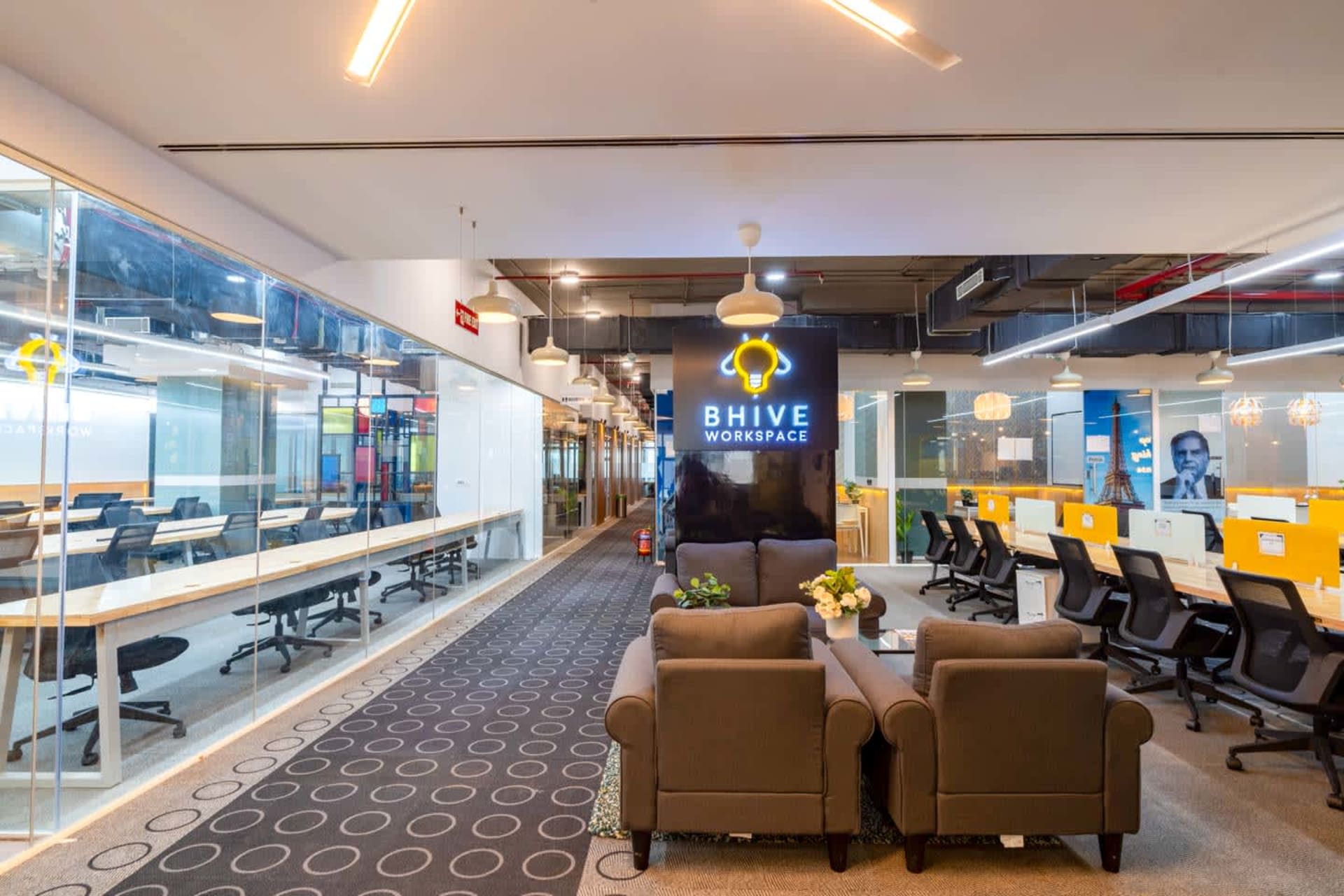 BHIVE coworking space in Mahadevapura, Bangalore