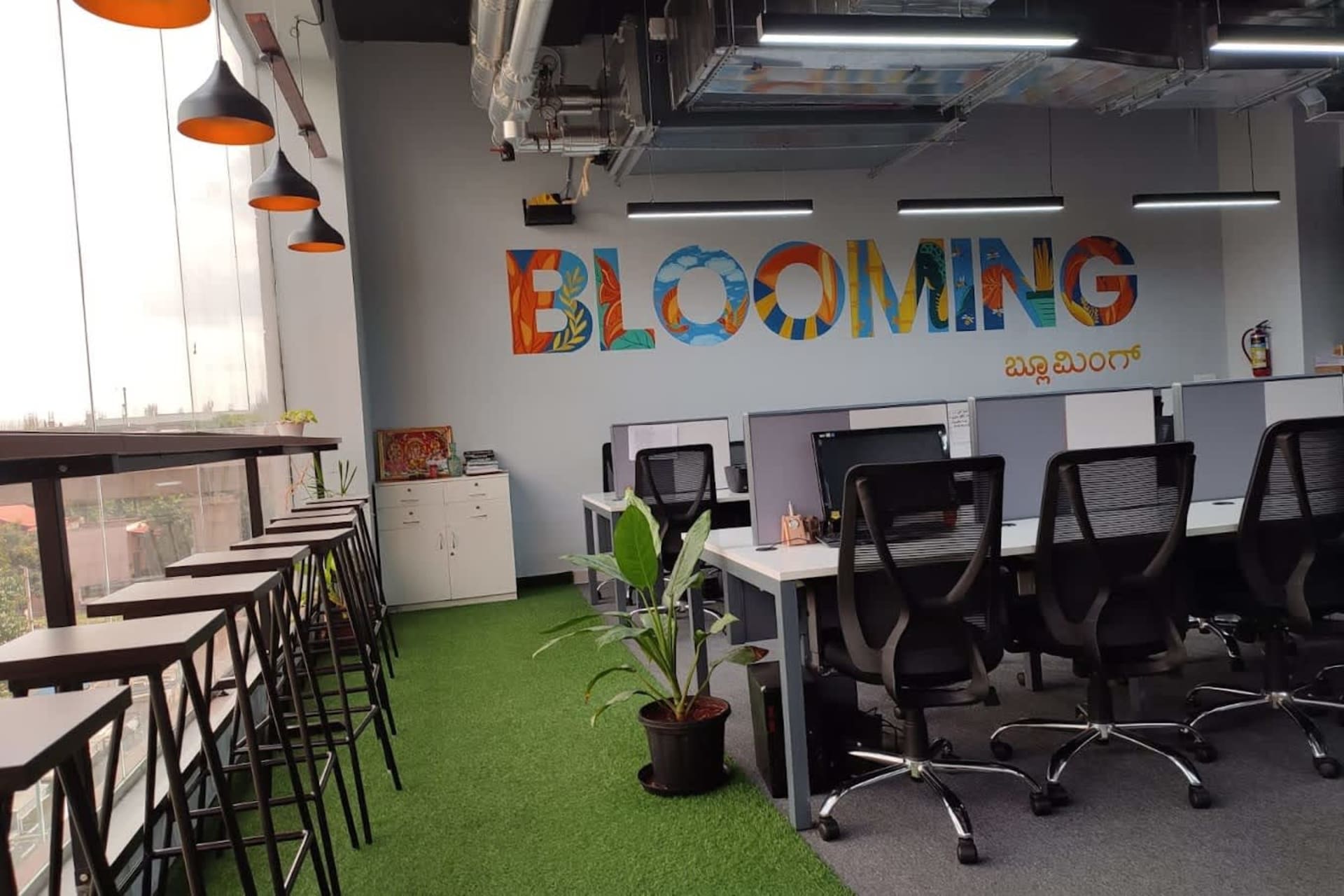 Blooming Co-Working Spaces - coworking space