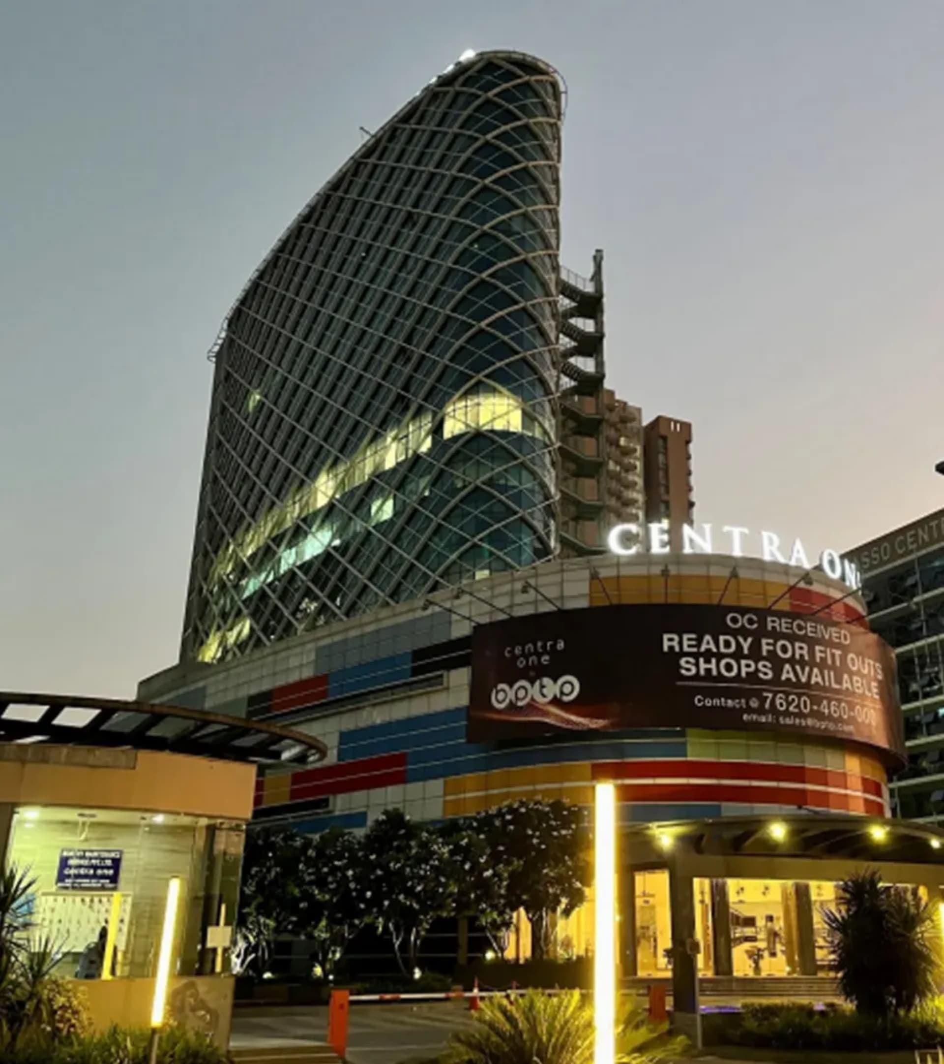 BPTP Centra One private space in Golf Course Road Extension, Gurgaon