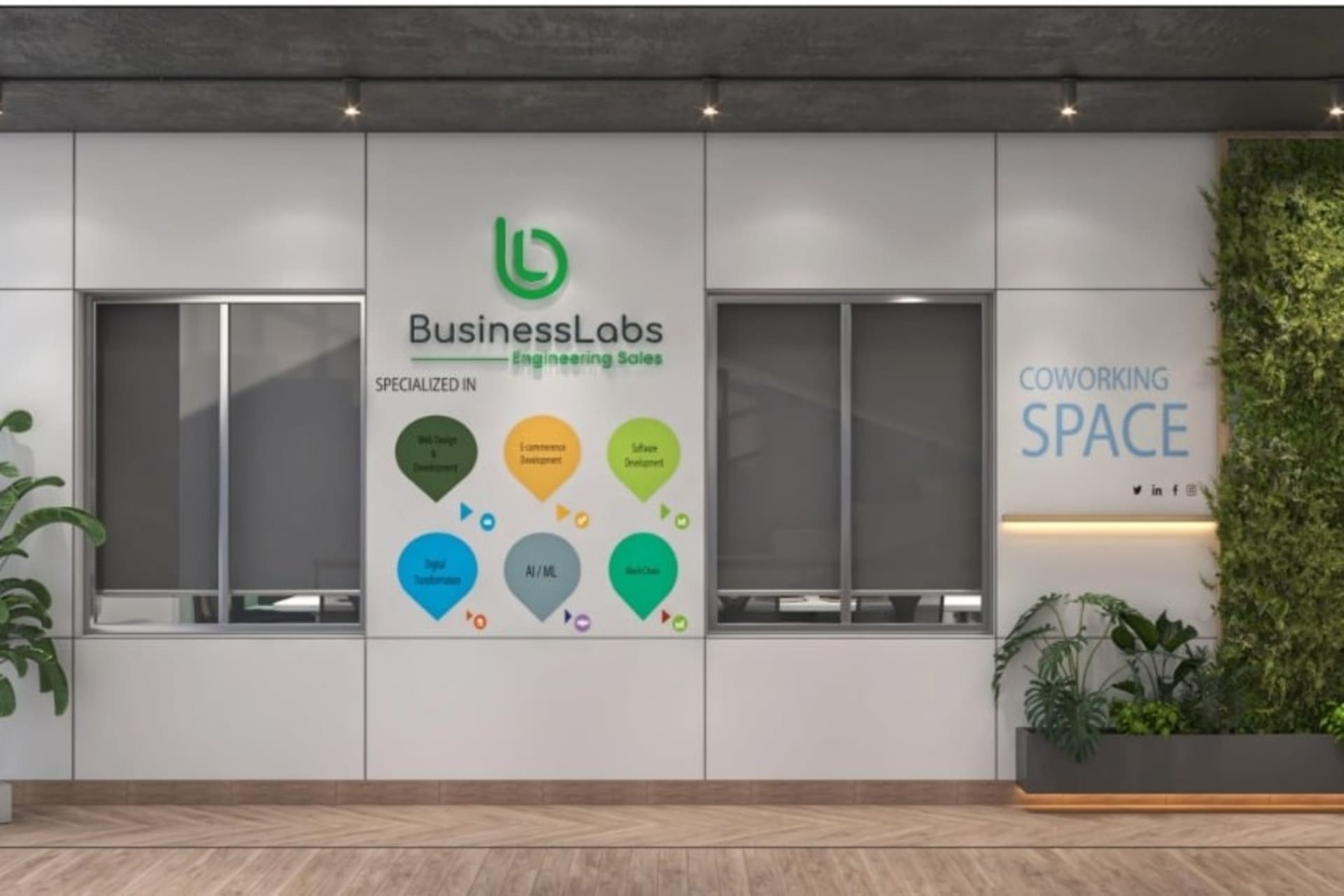 Coworking space in Begumpet, Hyderabad