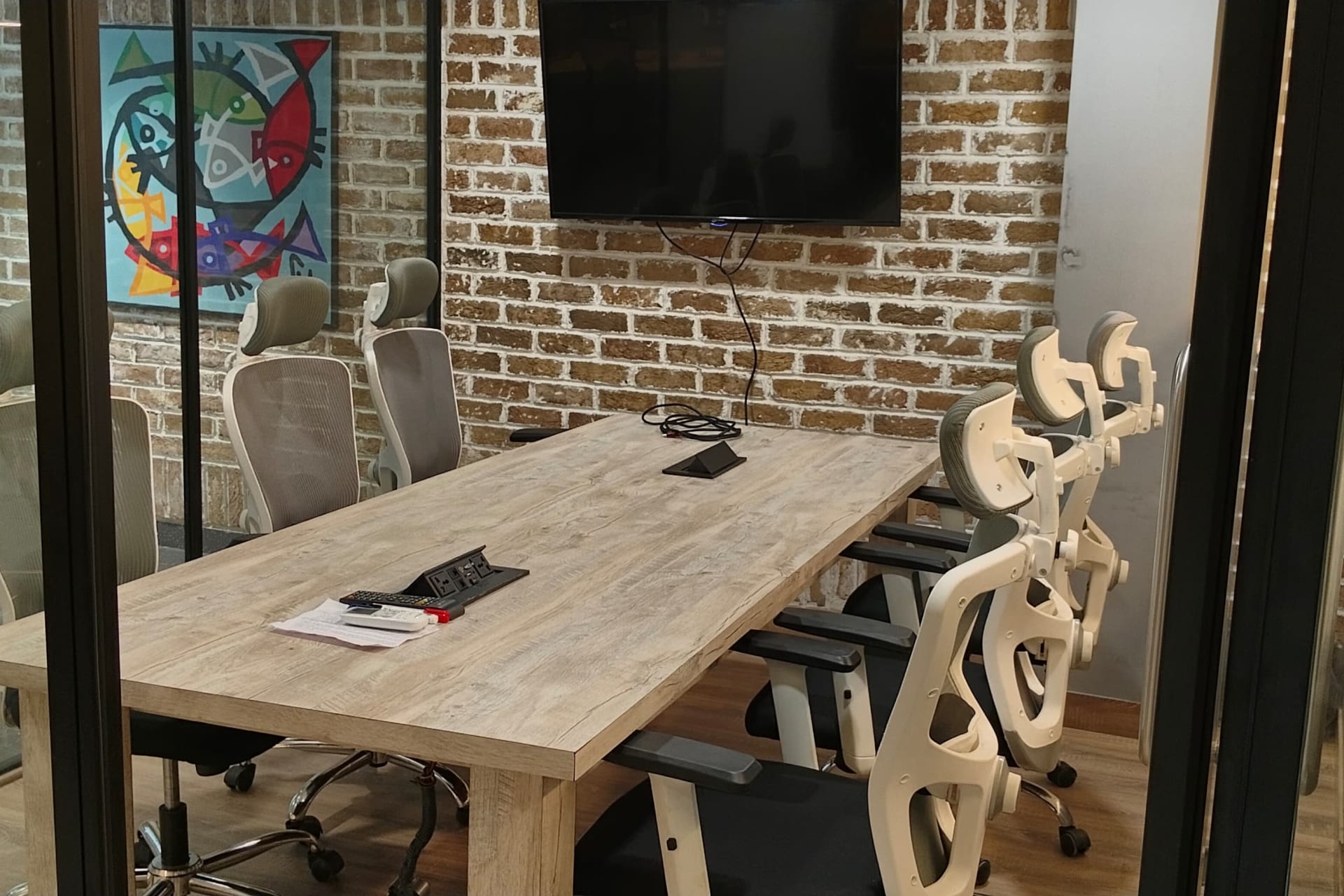 Spacetime board rooms in Mohan Cooperative Industrial Estate, Delhi