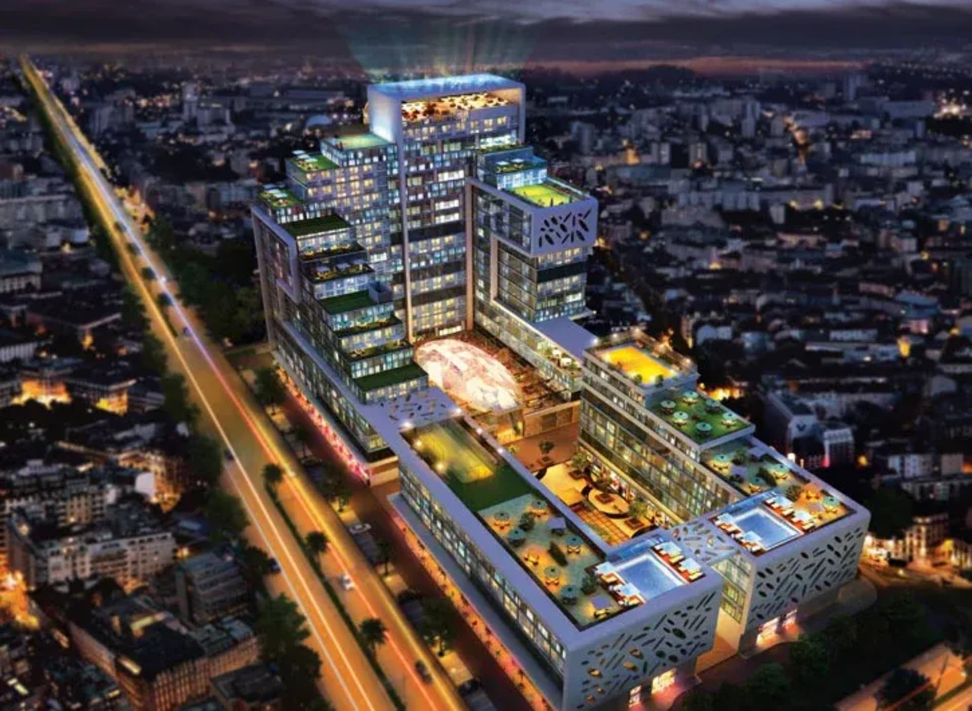 Centrade Business Park, Tower B private space in Noida Expressway, Noida