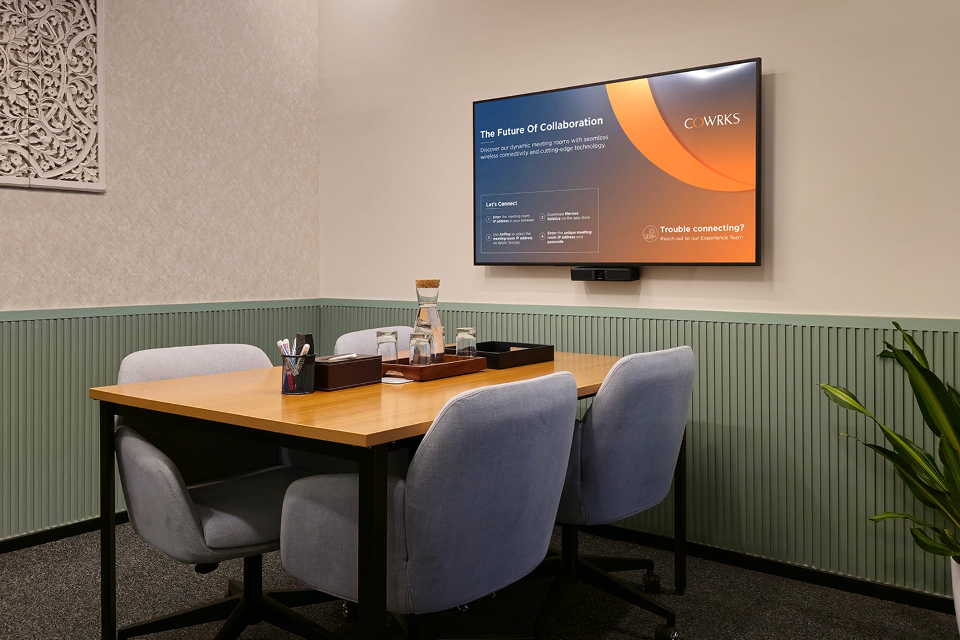 COWRKS conference rooms in Bellandur, Bangalore