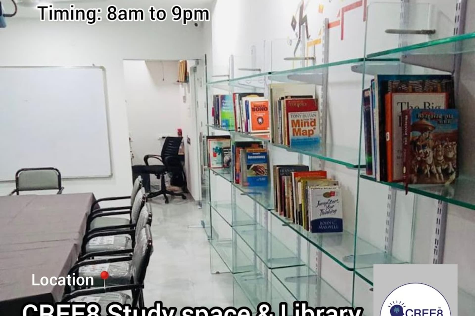 CREE8 coworking space in Ramdaspeth, Nagpur