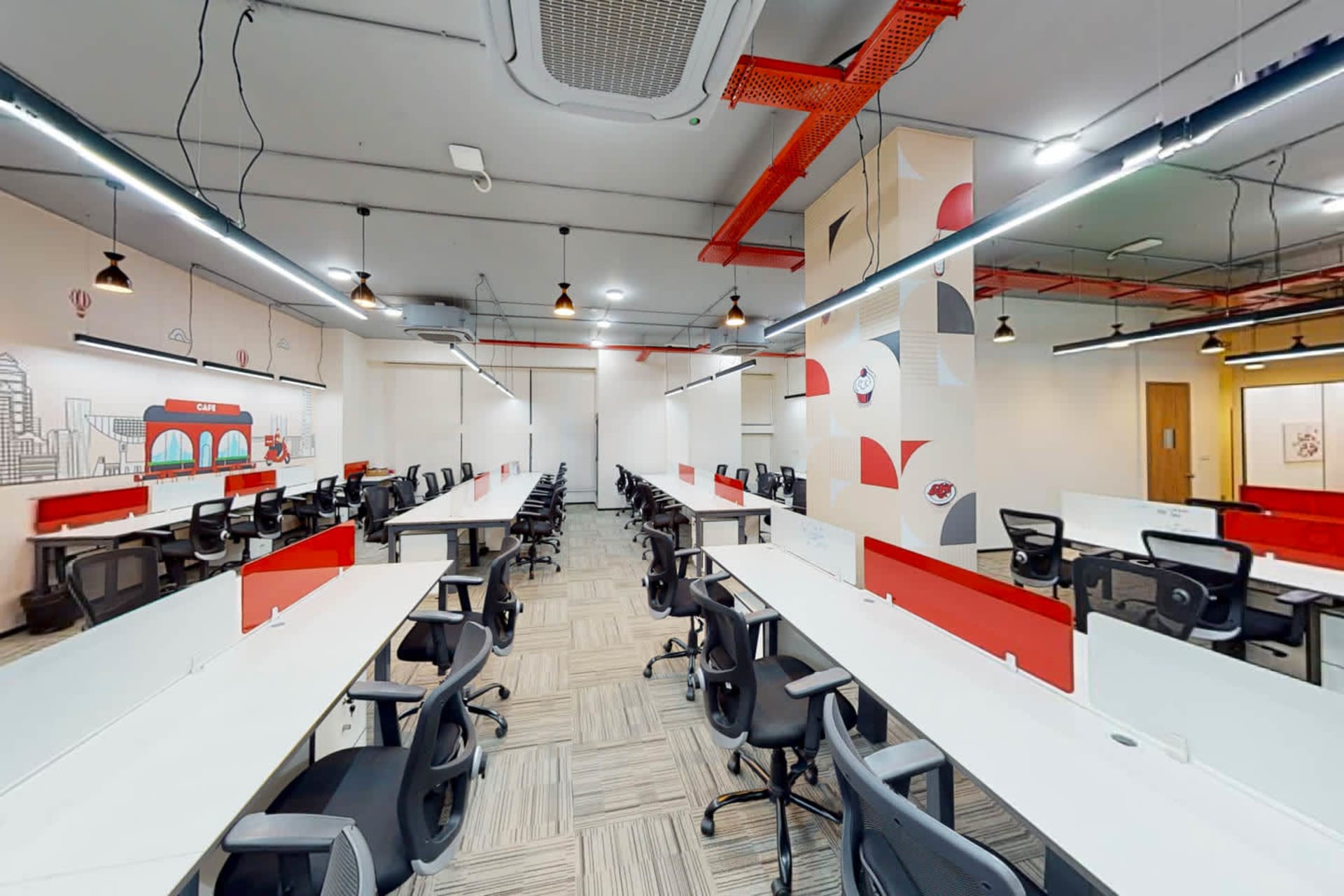 DevX coworking space in Vastrapur, Ahmedabad