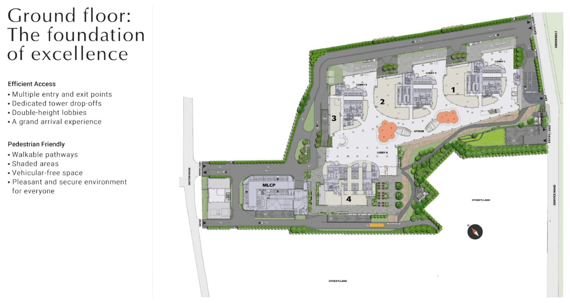 DLF Atrium Place Tower 3 in Gurgaon