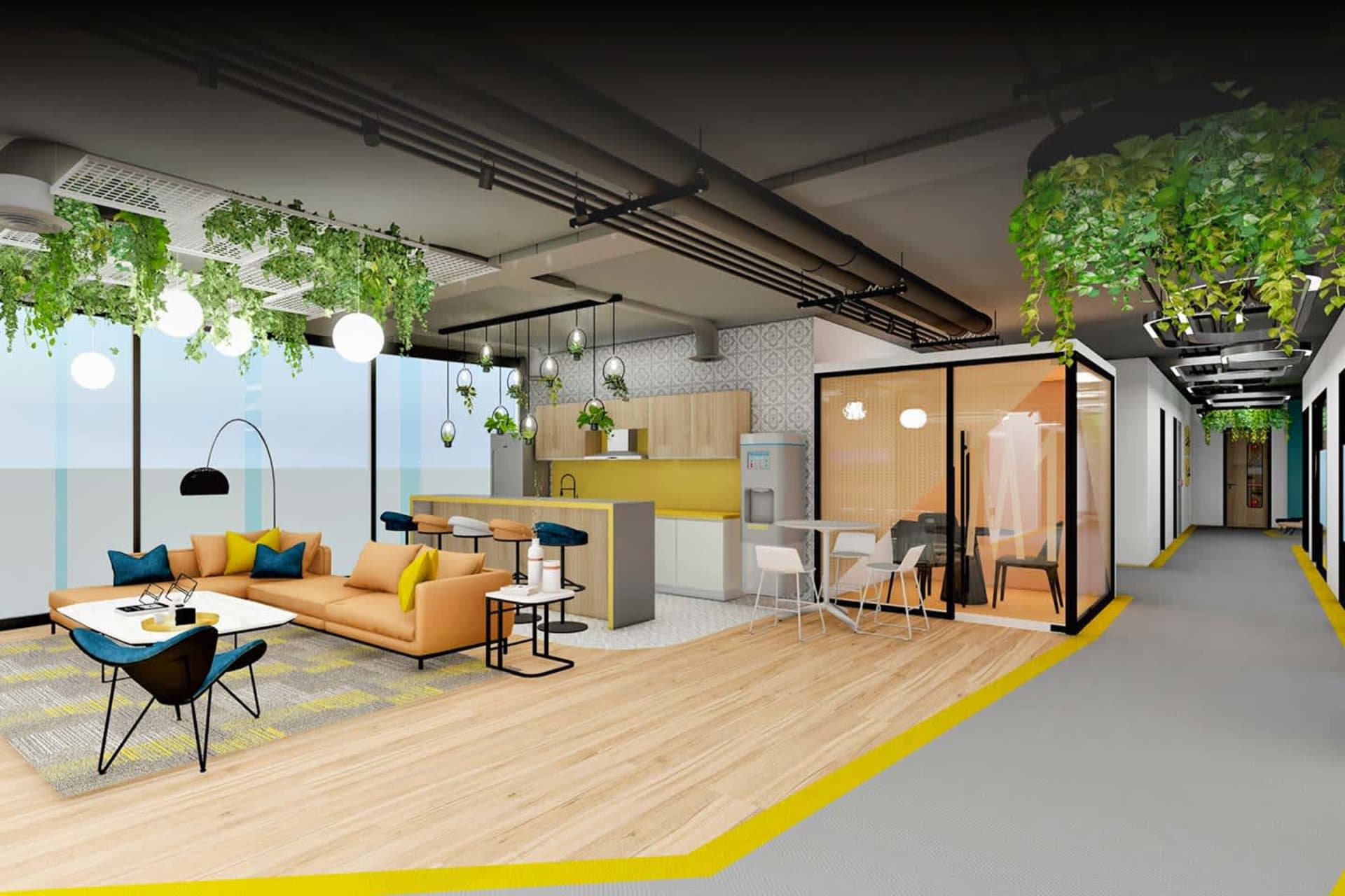 EFC Offices coworking space in Kharadi, Pune