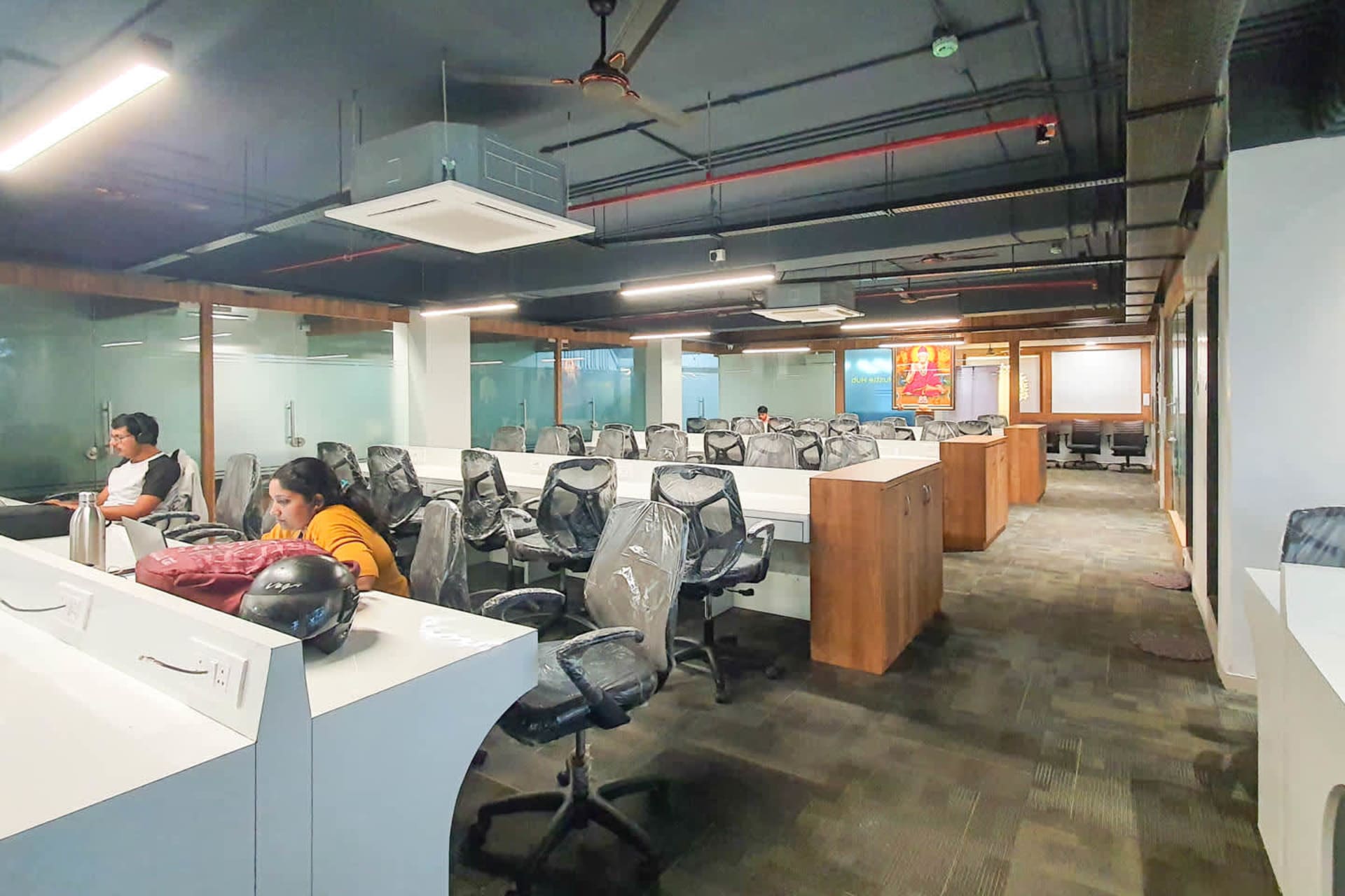 Hustlehub coworking space in Narhe, Pune